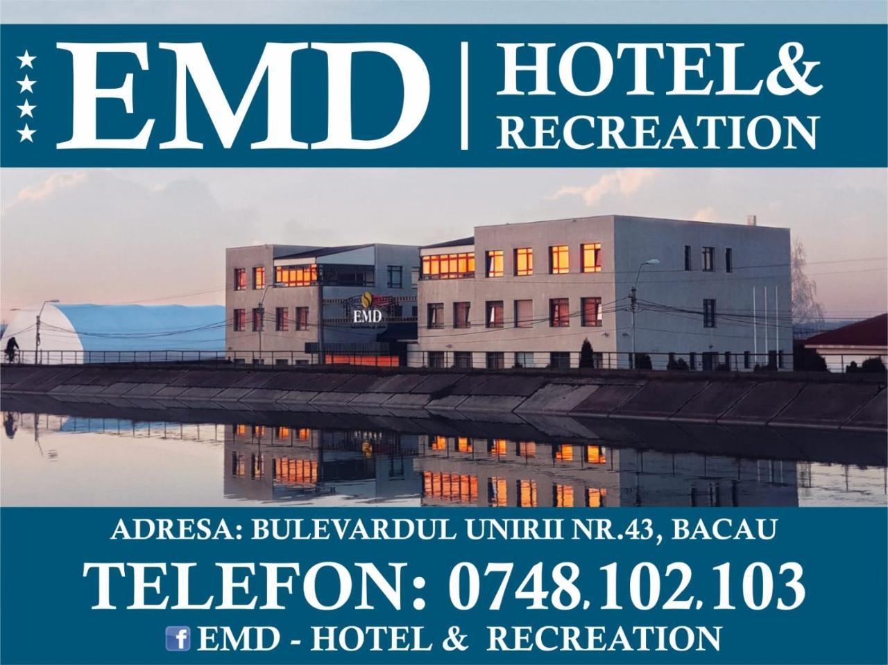 Hotel Emd Bacău Екстериор снимка